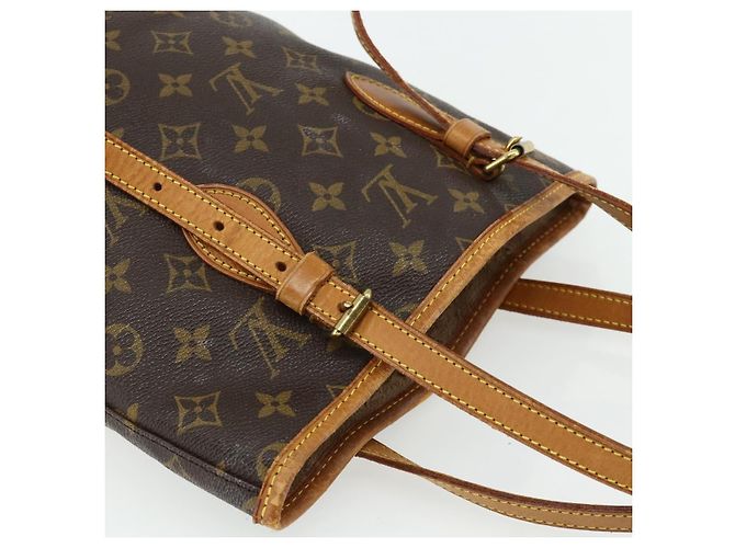 LOUIS VUITTON Borsa a Spalla Monogram Bucket PM M42238 LV Auth ep14017 Monogramma - vista 6