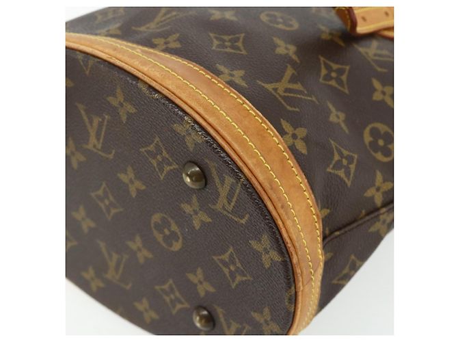 LOUIS VUITTON Borsa a Spalla Monogram Bucket PM M42238 LV Auth ep14017 Monogramma - vista 9