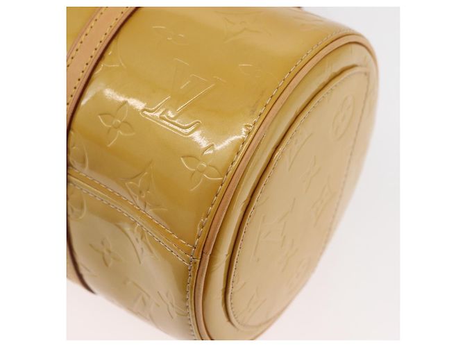 LOUIS VUITTON Borsa a Mano Monogram Vernis Bedford Beige M91006 LV Auth 176879 - vista 14