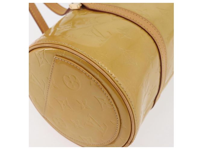 LOUIS VUITTON Borsa a Mano Monogram Vernis Bedford Beige M91006 LV Auth 176879 - vista 15