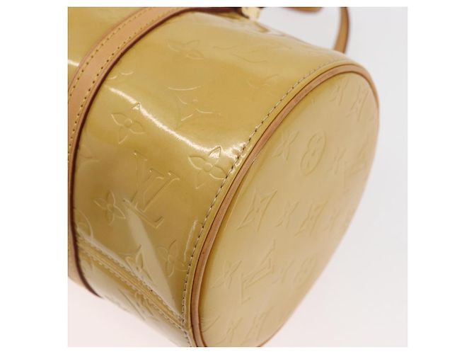 LOUIS VUITTON Borsa a Mano Monogram Vernis Bedford Beige M91006 LV Auth 176879 - vista 16