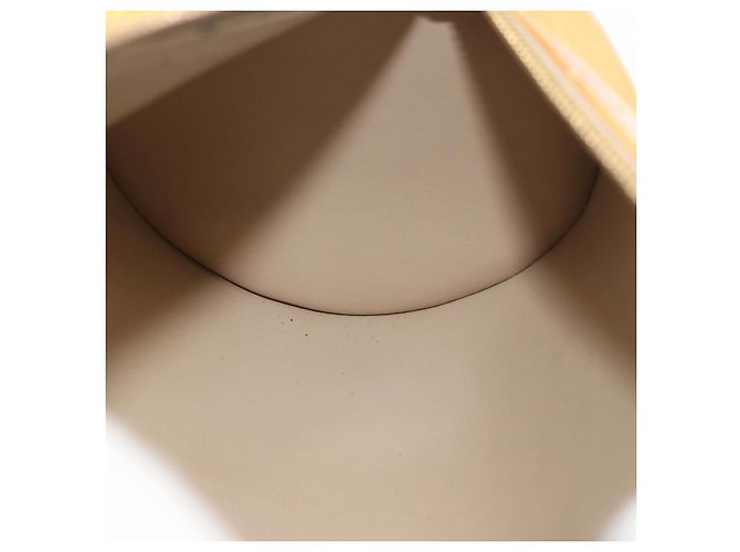LOUIS VUITTON Borsa a Mano Monogram Vernis Bedford Beige M91006 LV Auth 176879 - vista 18