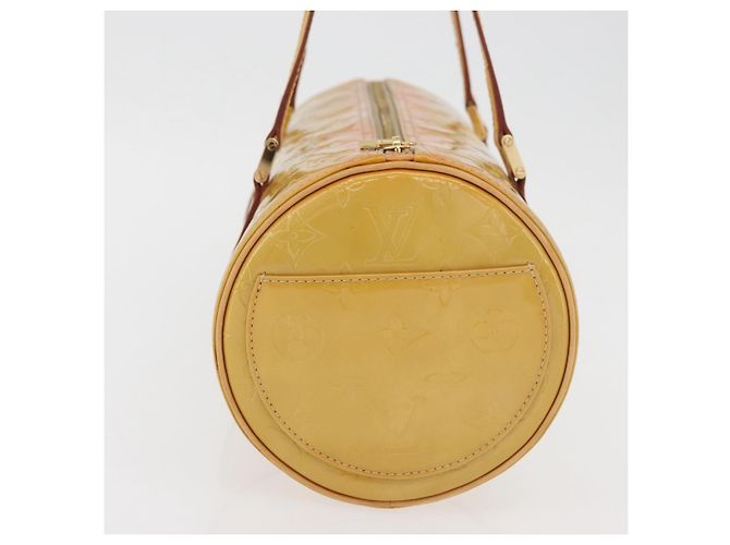 LOUIS VUITTON Borsa a Mano Monogram Vernis Bedford Beige M91006 LV Auth 176879 - vista 4