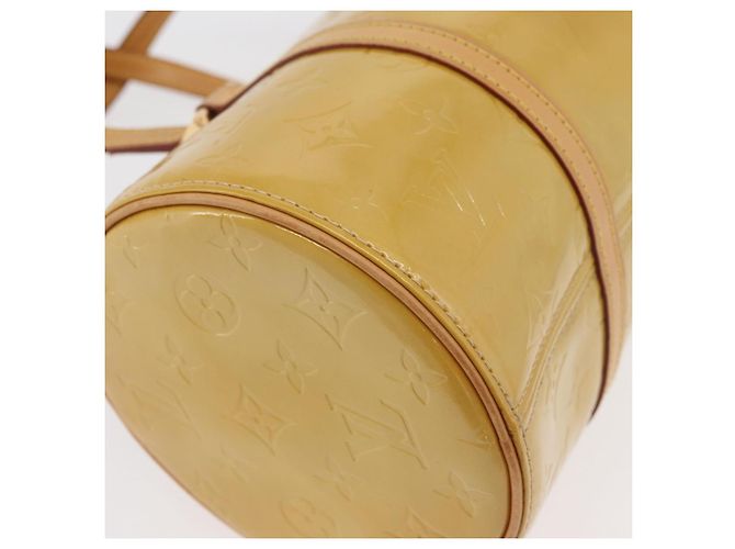 LOUIS VUITTON Borsa a Mano Monogram Vernis Bedford Beige M91006 LV Auth 176879 - vista 9
