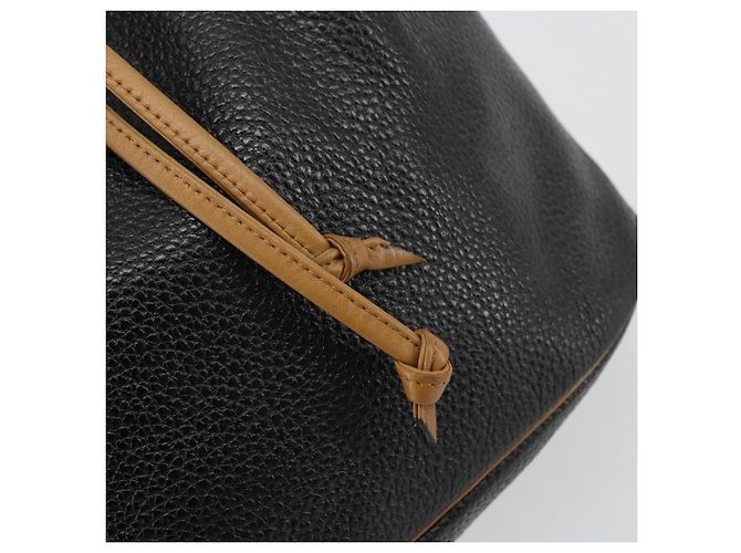 Borsa a Spalla Christian Dior in Pelle Nera Oro Auth bs34533 Nero D'oro - vista 15