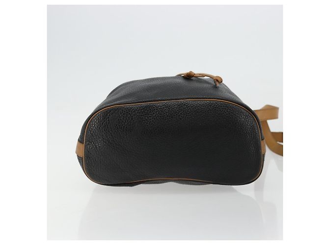 Borsa a Spalla Christian Dior in Pelle Nera Oro Auth bs34533 Nero D'oro - vista 9