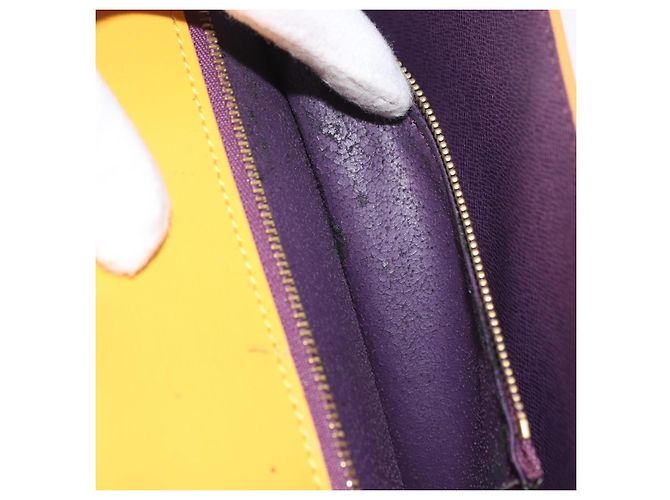LOUIS VUITTON Borsa a Spalla Epi Arsch Gialla M52579 LV Auth ep14194A Giallo - vista 11