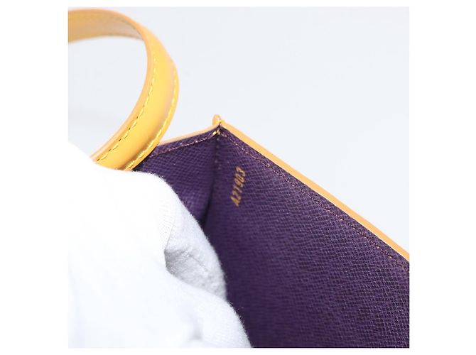 LOUIS VUITTON Borsa a Spalla Epi Arsch Gialla M52579 LV Auth ep14194A Giallo - vista 12