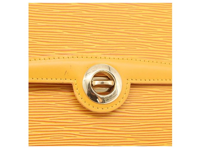 LOUIS VUITTON Borsa a Spalla Epi Arsch Gialla M52579 LV Auth ep14194A Giallo - vista 17
