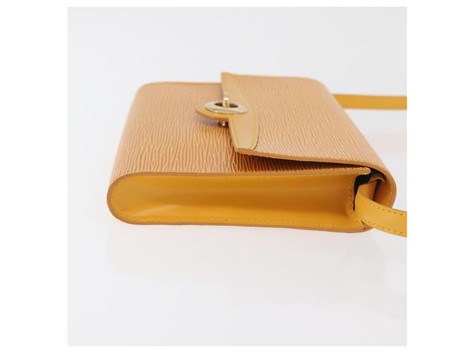 LOUIS VUITTON Borsa a Spalla Epi Arsch Gialla M52579 LV Auth ep14194A Giallo - vista 3