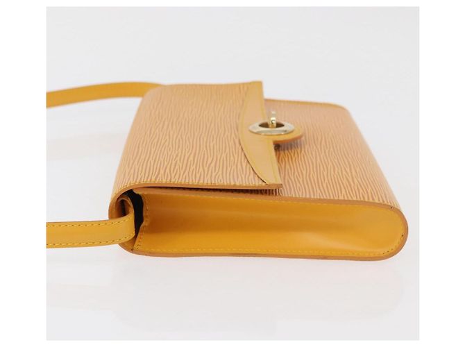 LOUIS VUITTON Borsa a Spalla Epi Arsch Gialla M52579 LV Auth ep14194A Giallo - vista 4