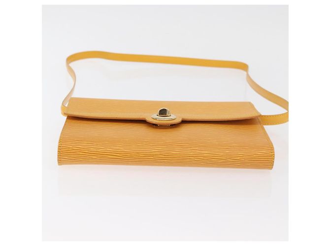 LOUIS VUITTON Borsa a Spalla Epi Arsch Gialla M52579 LV Auth ep14194A Giallo - vista 5
