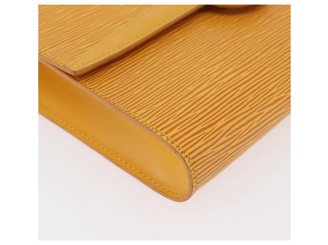 LOUIS VUITTON Borsa a Spalla Epi Arsch Gialla M52579 LV Auth ep14194A Giallo - vista 9