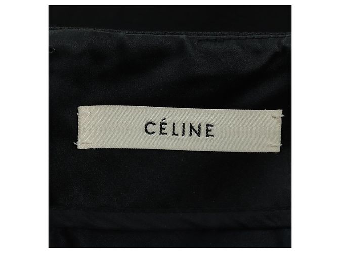 Céline FALDA CELINE Lana Negra Auth 174923A Negro - vista 7