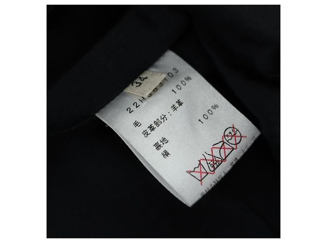 Céline FALDA CELINE Lana Negra Auth 174923A Negro - vista 9