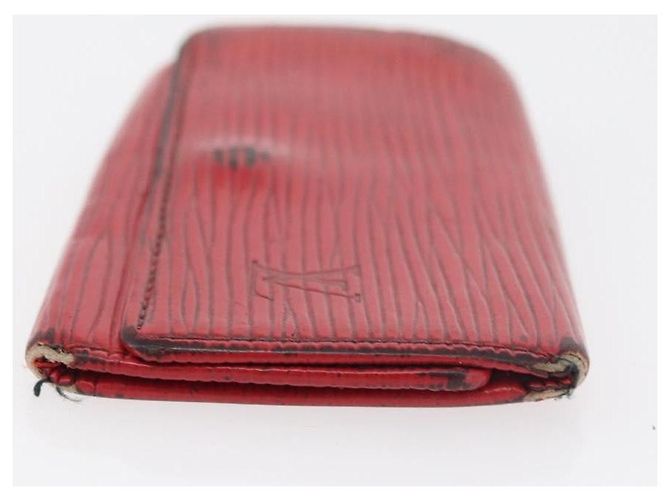 Portafoglio Monogram Epi Louis Vuitton 5 Set Rosso Damier Azur LV Auth ti3908 Monogramma - vista 18