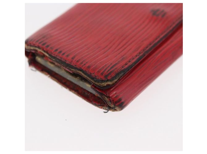 Portafoglio Monogram Epi Louis Vuitton 5 Set Rosso Damier Azur LV Auth ti3908 Monogramma - vista 21