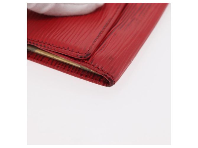 Portafoglio Monogram Epi Louis Vuitton 5 Set Rosso Damier Azur LV Auth ti3908 Monogramma - vista 28