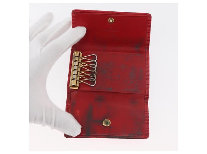 Portafoglio Monogram Epi Louis Vuitton 5 Set Rosso Damier Azur LV Auth ti3908 Monogramma - vista 29