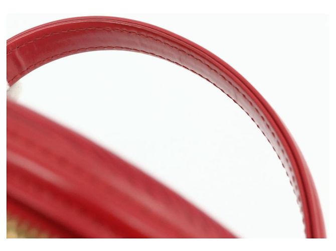 LOUIS VUITTON Borsa a Mano Epi Cannes Rossa M48037 LV Auth ep14383A Rosso - vista 14