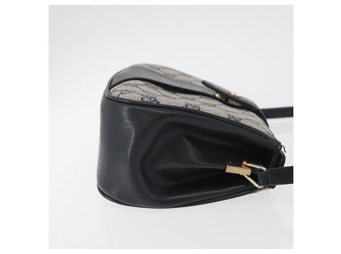 Borsa a Spalla Gucci GG Supreme Sherry Line PVC Blu Navy Oro 10 02 024 Auth 177436 D'oro - vista 4