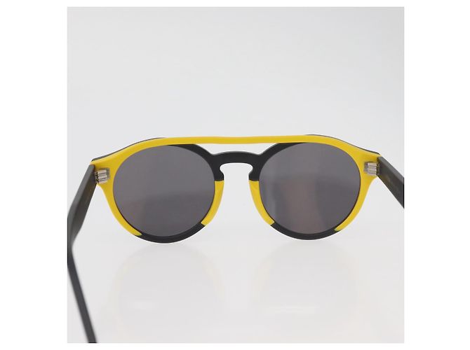 Gafas de sol FENDI de plástico gris Auth BA12341 Castaño - vista 3