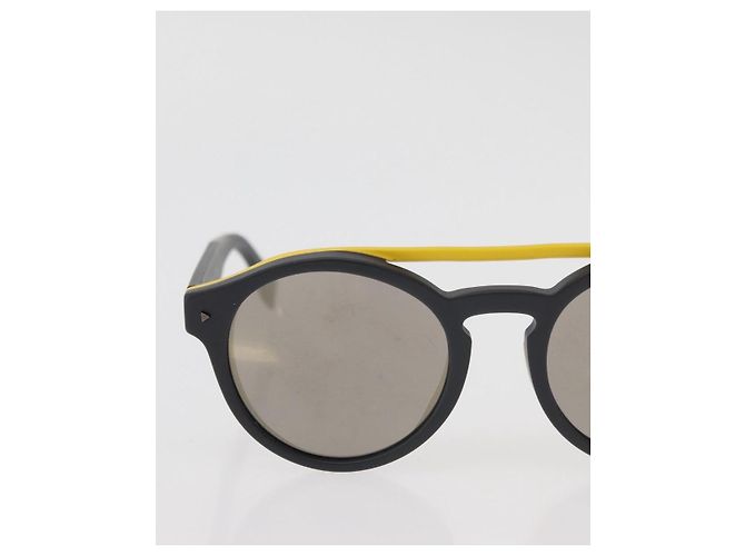 Gafas de sol FENDI de plástico gris Auth BA12341 Castaño - vista 4