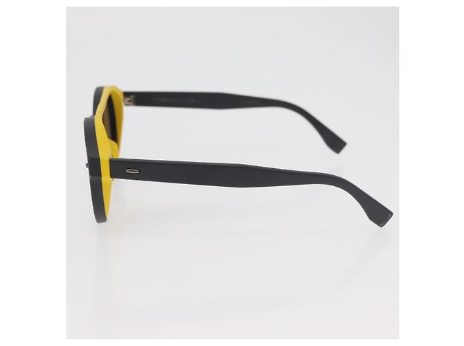 Gafas de sol FENDI de plástico gris Auth BA12341 Castaño - vista 8