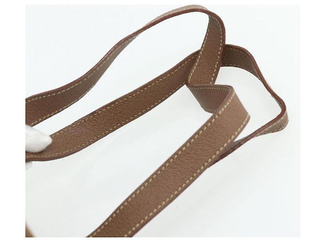 Bamboo Zaino in Bambù GUCCI Camoscio Marrone Oro 003 3444 0030 Auth ep14134 D'oro - vista 10