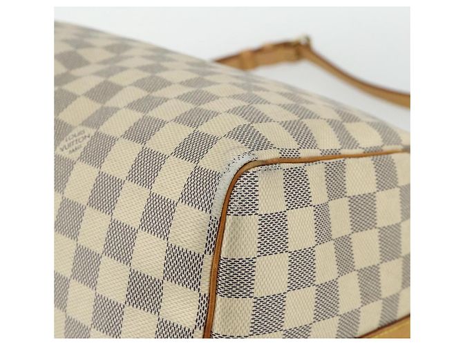 LOUIS VUITTON Borsa a Mano Speedy Bandoulière 35 Damier Azur N41372 Auth LV 175852 - vista 16