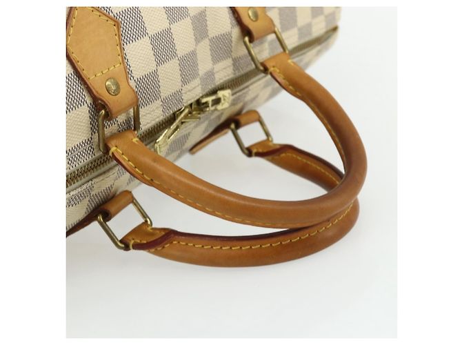 LOUIS VUITTON Borsa a Mano Speedy Bandoulière 35 Damier Azur N41372 Auth LV 175852 - vista 7