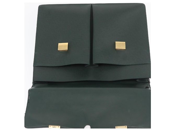 LOUIS VUITTON Taiga Serviette Kazan Borsa da lavoro Épicea M30804 LV Auth 176318 - vista 19