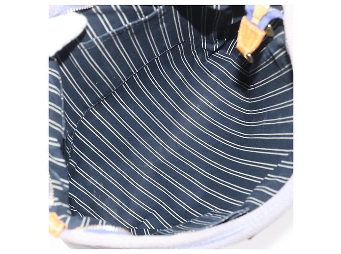 LOUIS VUITTON Antigua Cabas MM Borsa Tote Blu M40087 LV Auth 176246 - vista 11