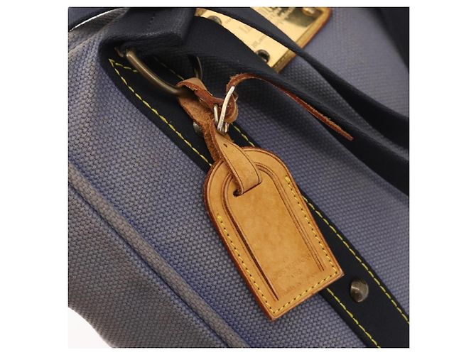 LOUIS VUITTON Antigua Cabas MM Borsa Tote Blu M40087 LV Auth 176246 - vista 18