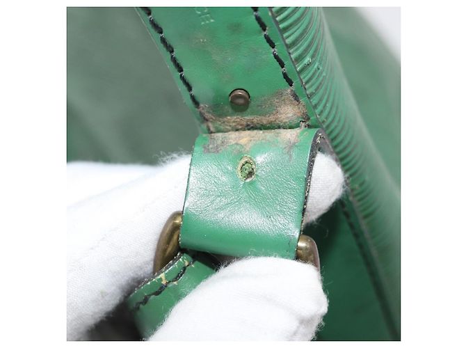 LOUIS VUITTON Borsa a Spalla Epi Noe Verde M44004 LV Auth 176788 - vista 11
