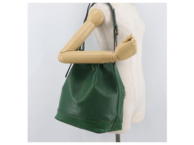 LOUIS VUITTON Borsa a Spalla Epi Noe Verde M44004 LV Auth 176788 - vista 23