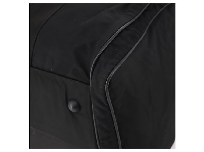 Borsa Boston PRADA in nylon 2 in 1 nera argento autentica YKZ331 Nero - vista 18