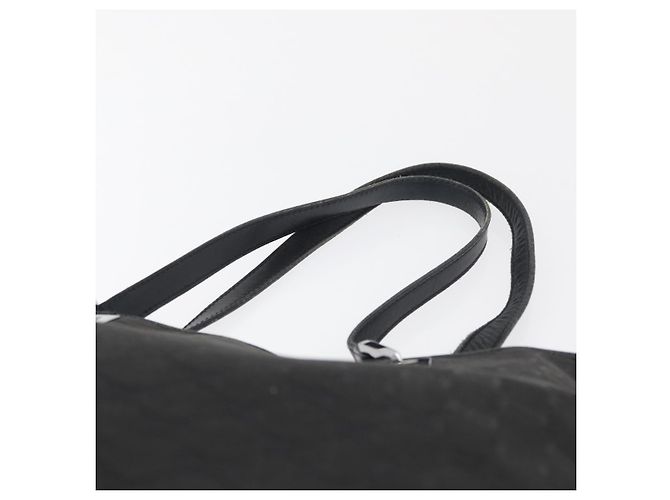 Borsa a mano in tela GG Gucci Nera Argento 31243 Auth ep14335 Nero - vista 8