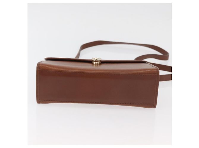 Borsa a mano Burberry in pelle 2 vie marrone argento autentica ep14396 - vista 5