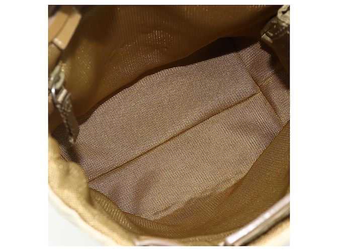 PRADA Borsa a Mano Sports Line Tela Beige Argento Auth bs34685 - vista 11