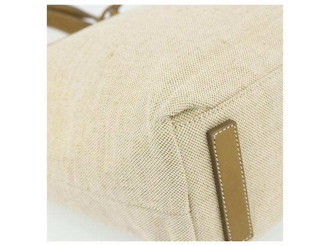 PRADA Borsa a Mano Sports Line Tela Beige Argento Auth bs34685 - vista 15