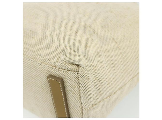 PRADA Borsa a Mano Sports Line Tela Beige Argento Auth bs34685 - vista 16