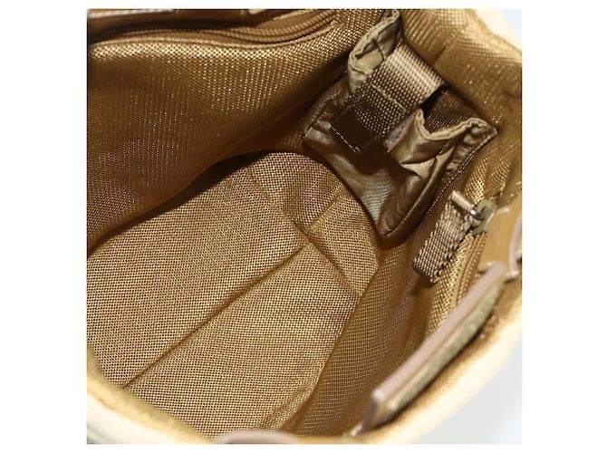 PRADA Borsa a Mano Sports Line Tela Beige Argento Auth bs34685 - vista 18