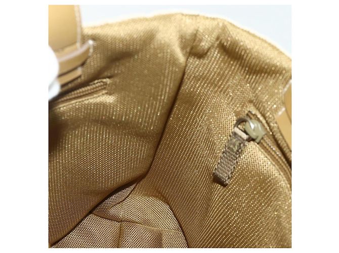 PRADA Borsa a Mano Sports Line Tela Beige Argento Auth bs34685 - vista 19