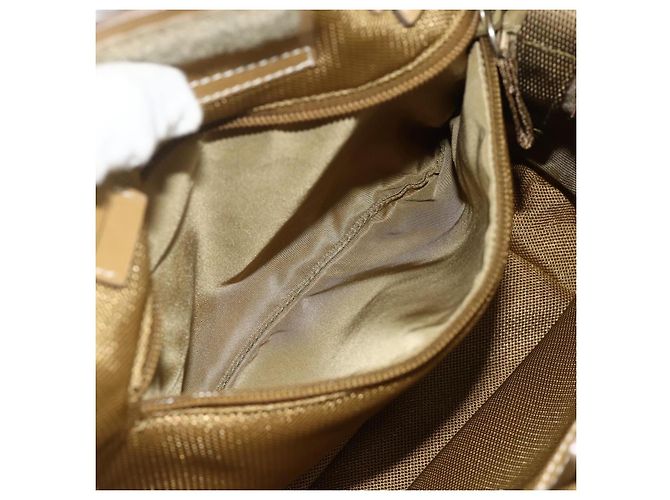 PRADA Borsa a Mano Sports Line Tela Beige Argento Auth bs34685 - vista 21