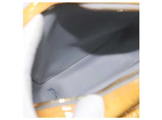 LOUIS VUITTON Monogram Vernis Wooster Borsa a Spalla Gris M91036 LV Auth 175082 Grigio - vista 10