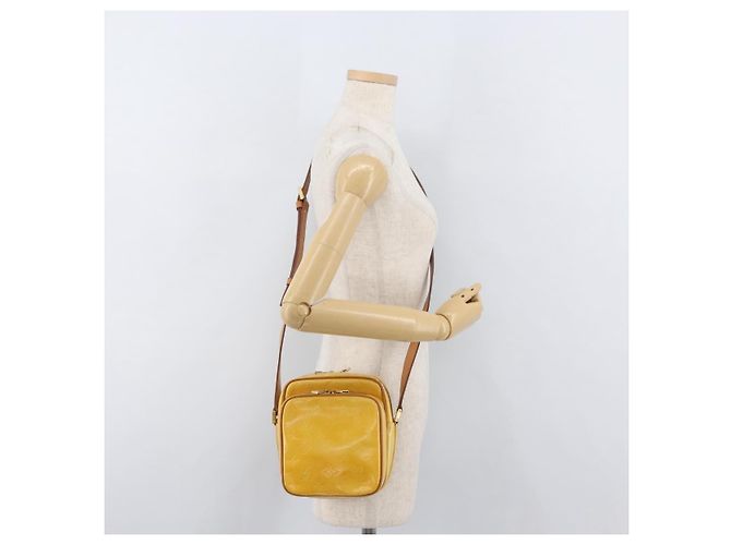 LOUIS VUITTON Monogram Vernis Wooster Borsa a Spalla Gris M91036 LV Auth 175082 Grigio - vista 22