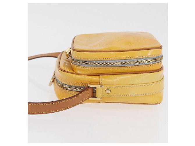 LOUIS VUITTON Monogram Vernis Wooster Borsa a Spalla Gris M91036 LV Auth 175082 Grigio - vista 4