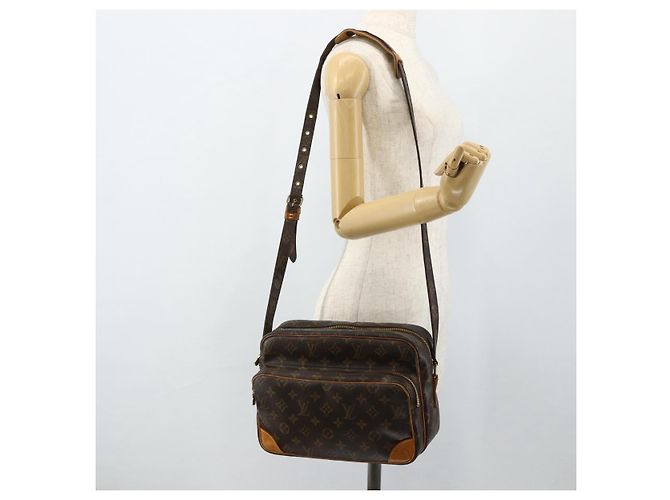 LOUIS VUITTON Borsa a Spalla Monogram Nile M45244 LV Auth ep14297 Monogramma - vista 22
