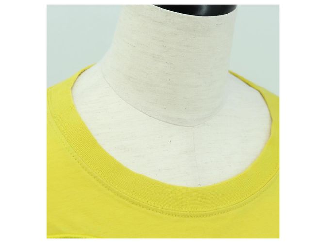 LOEWE LOEWE �~ Camiseta Mr. Ootori de algodón XS Amarillo Auth 167239SAM - vista 8